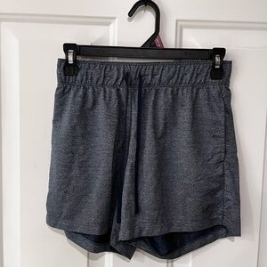 Nike Navy Athletic Shorts Moisture-Wicking Performance